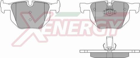 AP XENERGY X40920 - Kit de plaquettes de frein, frein à disque cwaw.fr