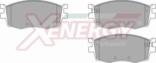 AP XENERGY X40971 - Kit de plaquettes de frein, frein à disque cwaw.fr