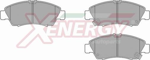 AP XENERGY X40458 - Kit de plaquettes de frein, frein à disque cwaw.fr