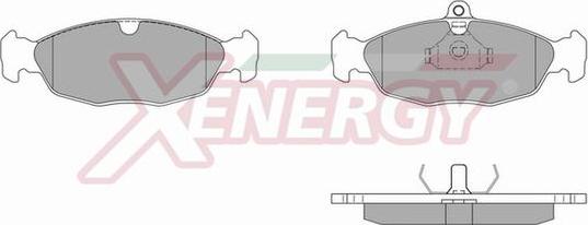 AP XENERGY X40409 - Kit de plaquettes de frein, frein à disque cwaw.fr