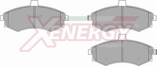 AP XENERGY X40479 - Kit de plaquettes de frein, frein à disque cwaw.fr