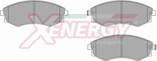 AP XENERGY X40476 - Kit de plaquettes de frein, frein à disque cwaw.fr