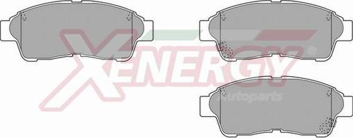 AP XENERGY X40547 - Kit de plaquettes de frein, frein à disque cwaw.fr