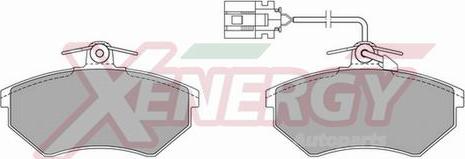 AP XENERGY X40556 - Kit de plaquettes de frein, frein à disque cwaw.fr