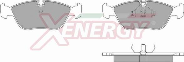 AP XENERGY X40565 - Kit de plaquettes de frein, frein à disque cwaw.fr