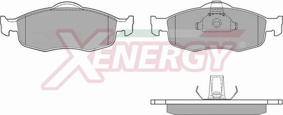 AP XENERGY X40515 - Kit de plaquettes de frein, frein à disque cwaw.fr