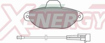 AP XENERGY X40517 - Kit de plaquettes de frein, frein à disque cwaw.fr