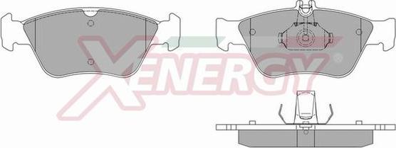 AP XENERGY X40631 - Kit de plaquettes de frein, frein à disque cwaw.fr