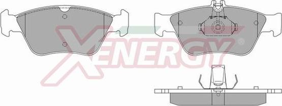 AP XENERGY X40632 - Kit de plaquettes de frein, frein à disque cwaw.fr