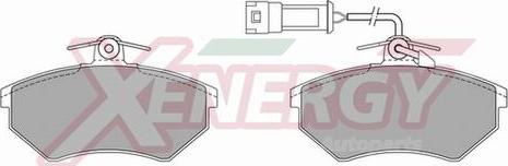 AP XENERGY X40154 - Kit de plaquettes de frein, frein à disque cwaw.fr