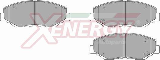 AP XENERGY X40867 - Kit de plaquettes de frein, frein à disque cwaw.fr