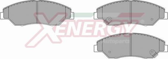 AP XENERGY X40811 - Kit de plaquettes de frein, frein à disque cwaw.fr