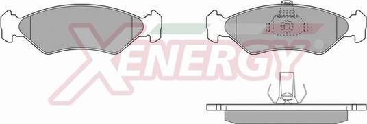 AP XENERGY X40357 - Kit de plaquettes de frein, frein à disque cwaw.fr