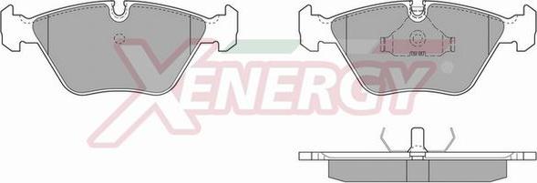 AP XENERGY X40309 - Kit de plaquettes de frein, frein à disque cwaw.fr