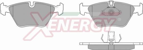 AP XENERGY X40311 - Kit de plaquettes de frein, frein à disque cwaw.fr