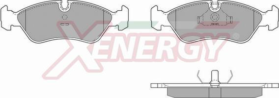 AP XENERGY X40383 - Kit de plaquettes de frein, frein à disque cwaw.fr