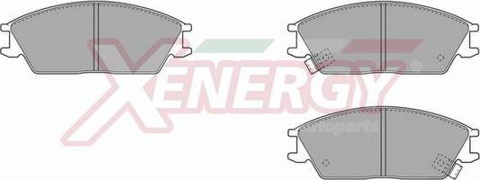 AP XENERGY X40295 - Kit de plaquettes de frein, frein à disque cwaw.fr