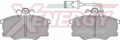 AP XENERGY X40280 - Kit de plaquettes de frein, frein à disque cwaw.fr