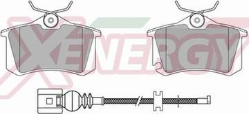 AP XENERGY X40277 - Kit de plaquettes de frein, frein à disque cwaw.fr