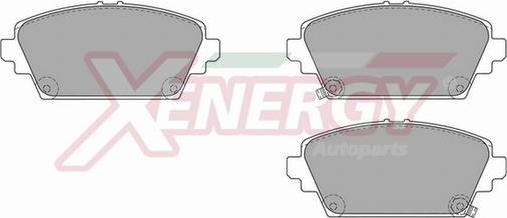 AP XENERGY X40769 - Kit de plaquettes de frein, frein à disque cwaw.fr