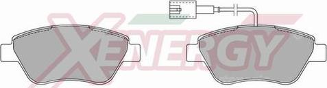 AP XENERGY X40786 - Kit de plaquettes de frein, frein à disque cwaw.fr