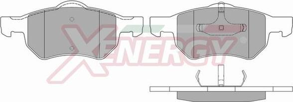 AP XENERGY X41038 - Kit de plaquettes de frein, frein à disque cwaw.fr