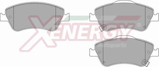 AP XENERGY X41033 - Kit de plaquettes de frein, frein à disque cwaw.fr