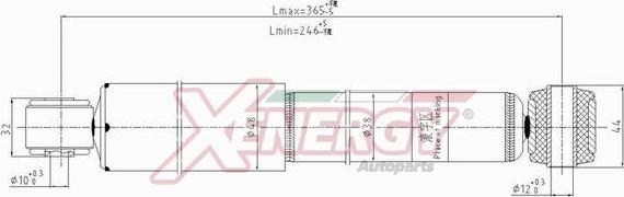 AP XENERGY X486343 - Amortisseur cwaw.fr