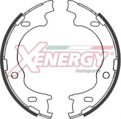 AP XENERGY X50442 - Jeu de mâchoires de frein cwaw.fr