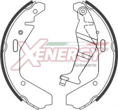 AP XENERGY X50452 - Jeu de mâchoires de frein cwaw.fr