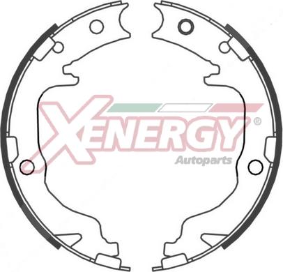 AP XENERGY X50457 - Jeu de mâchoires de frein cwaw.fr