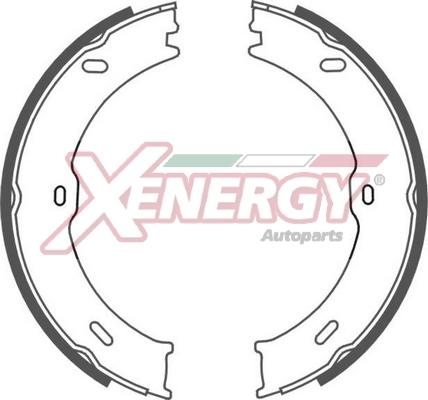 AP XENERGY X50467 - Jeu de mâchoires de frein cwaw.fr