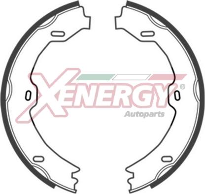 AP XENERGY X50406 - Jeu de mâchoires de frein cwaw.fr