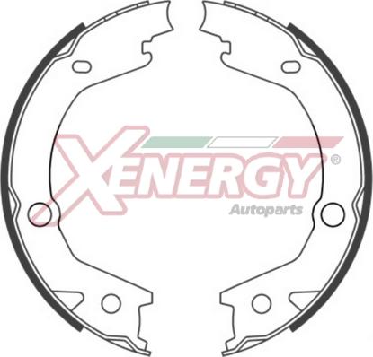 AP XENERGY X50411 - Jeu de mâchoires de frein cwaw.fr