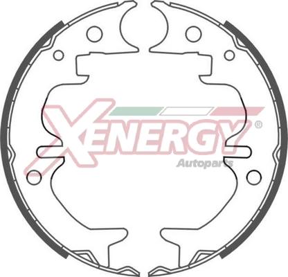 AP XENERGY X50488 - Jeu de mâchoires de frein cwaw.fr