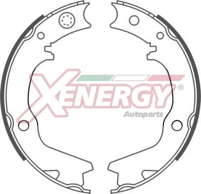 AP XENERGY X50483 - Jeu de mâchoires de frein cwaw.fr