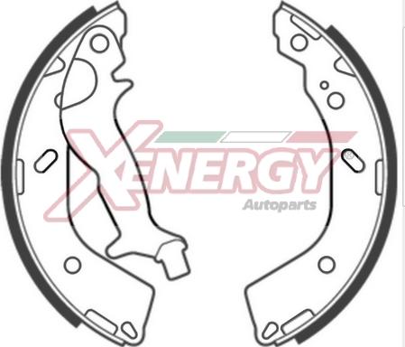 AP XENERGY X50426 - Jeu de mâchoires de frein cwaw.fr