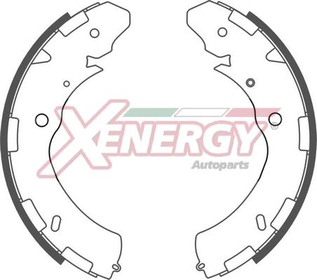 AP XENERGY X50568 - Jeu de mâchoires de frein cwaw.fr