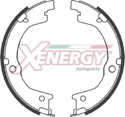 AP XENERGY X50518 - Jeu de mâchoires de frein cwaw.fr