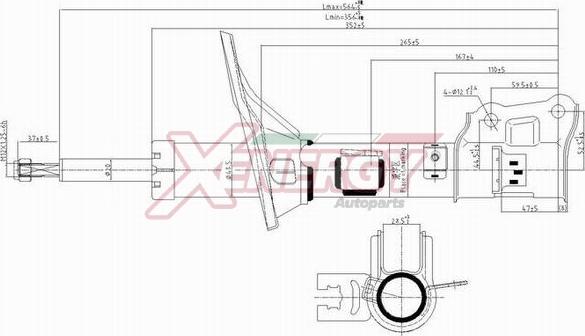 AP XENERGY X505333 - Amortisseur cwaw.fr