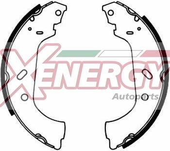 AP XENERGY X50642 - Jeu de mâchoires de frein cwaw.fr