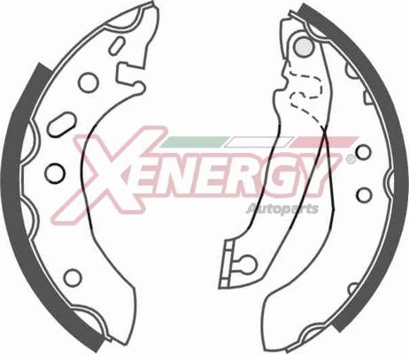 AP XENERGY X50174 - Jeu de mâchoires de frein cwaw.fr