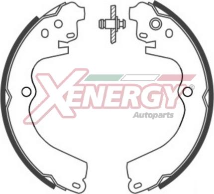 AP XENERGY X50393 - Jeu de mâchoires de frein cwaw.fr