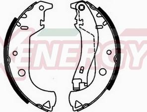 AP XENERGY X50344 - Jeu de mâchoires de frein cwaw.fr