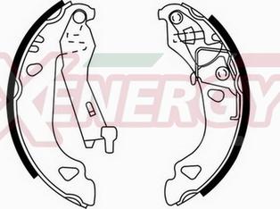 AP XENERGY X50242 - Jeu de mâchoires de frein cwaw.fr