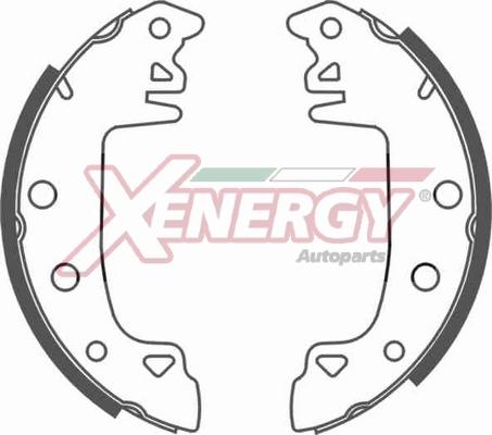 AP XENERGY X50217 - Jeu de mâchoires de frein cwaw.fr