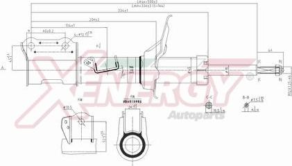 AP XENERGY X502332 - Amortisseur cwaw.fr