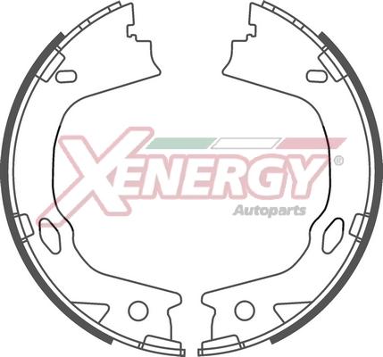 AP XENERGY X50702 - Jeu de mâchoires de frein cwaw.fr