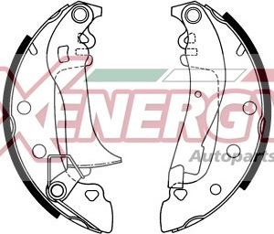 AP XENERGY X50718 - Jeu de mâchoires de frein cwaw.fr