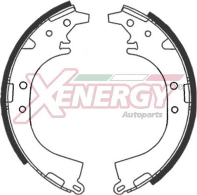 AP XENERGY X50727 - Jeu de mâchoires de frein cwaw.fr